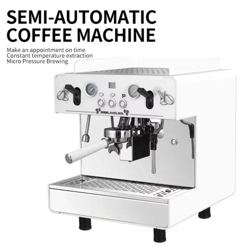 STLF Smart stainless steel espresso machine, semi-automatic coffee machine, instant coffee brewing tool