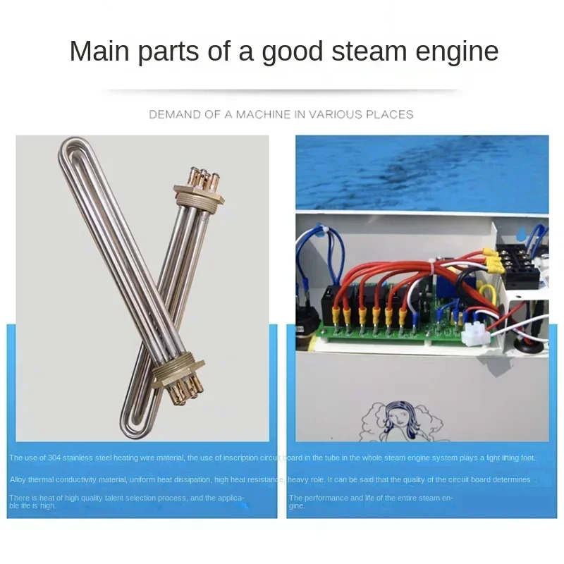 Exceeding expectations Room SPA 9kW 220V/380V Fumigator Sauna Steam Generator Household Fumigator With Digital Controller