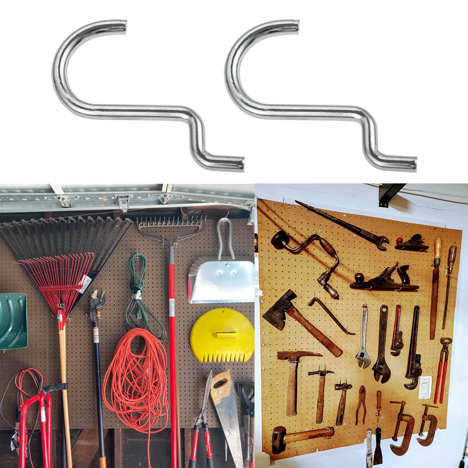 حلقات معدنية خطاف لوح الشماعات اكسسوارات الكؤوس حامل Pegboard المنظم شماعات لتعليق أدوات الحرف اليدوية مجوهرات