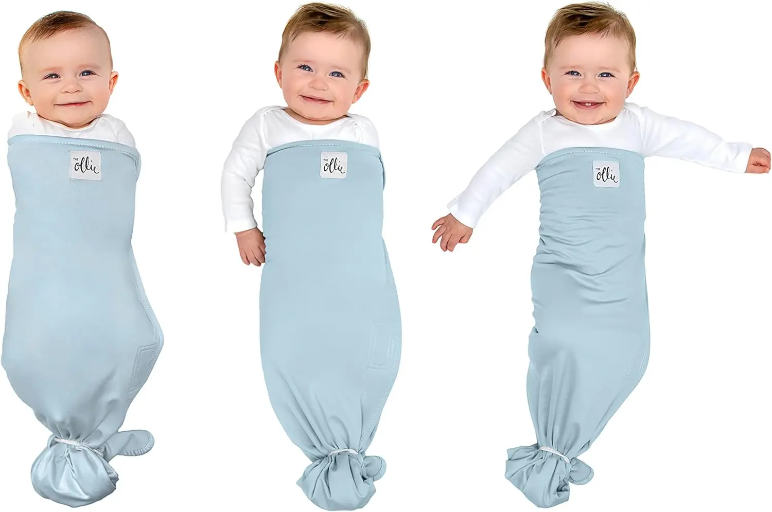 

Adjustable Baby Swaddle for Newborns: Safe Sleep, Easy Closure, Arms-Out Design, Lightweight & Machine-Washable