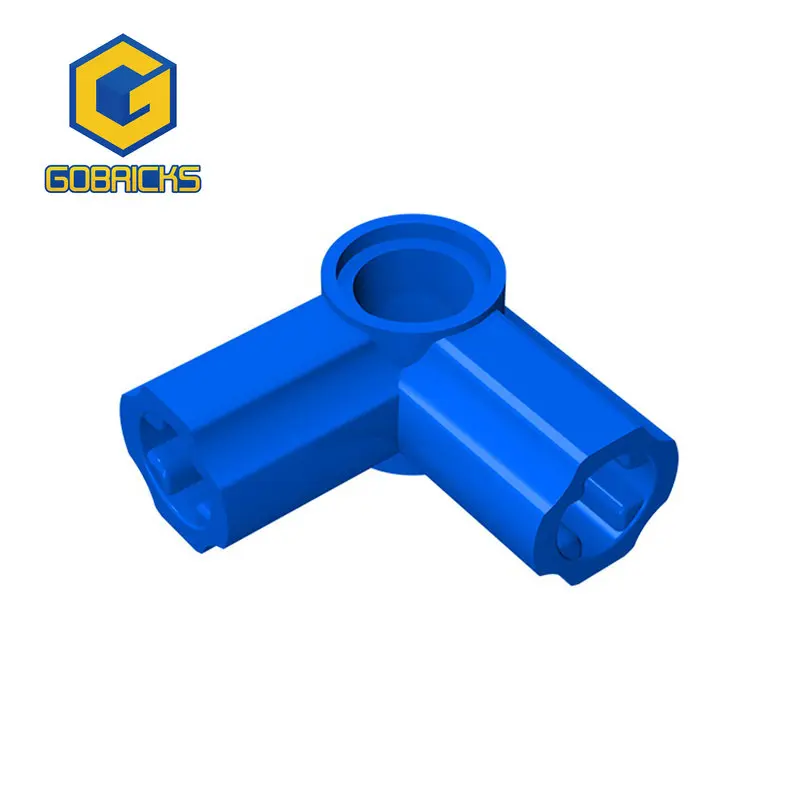 Gobricks 10PCS Bricks Technical Axle Pin Connector Angled degrees Compatible With 32014 pieces of children's toys