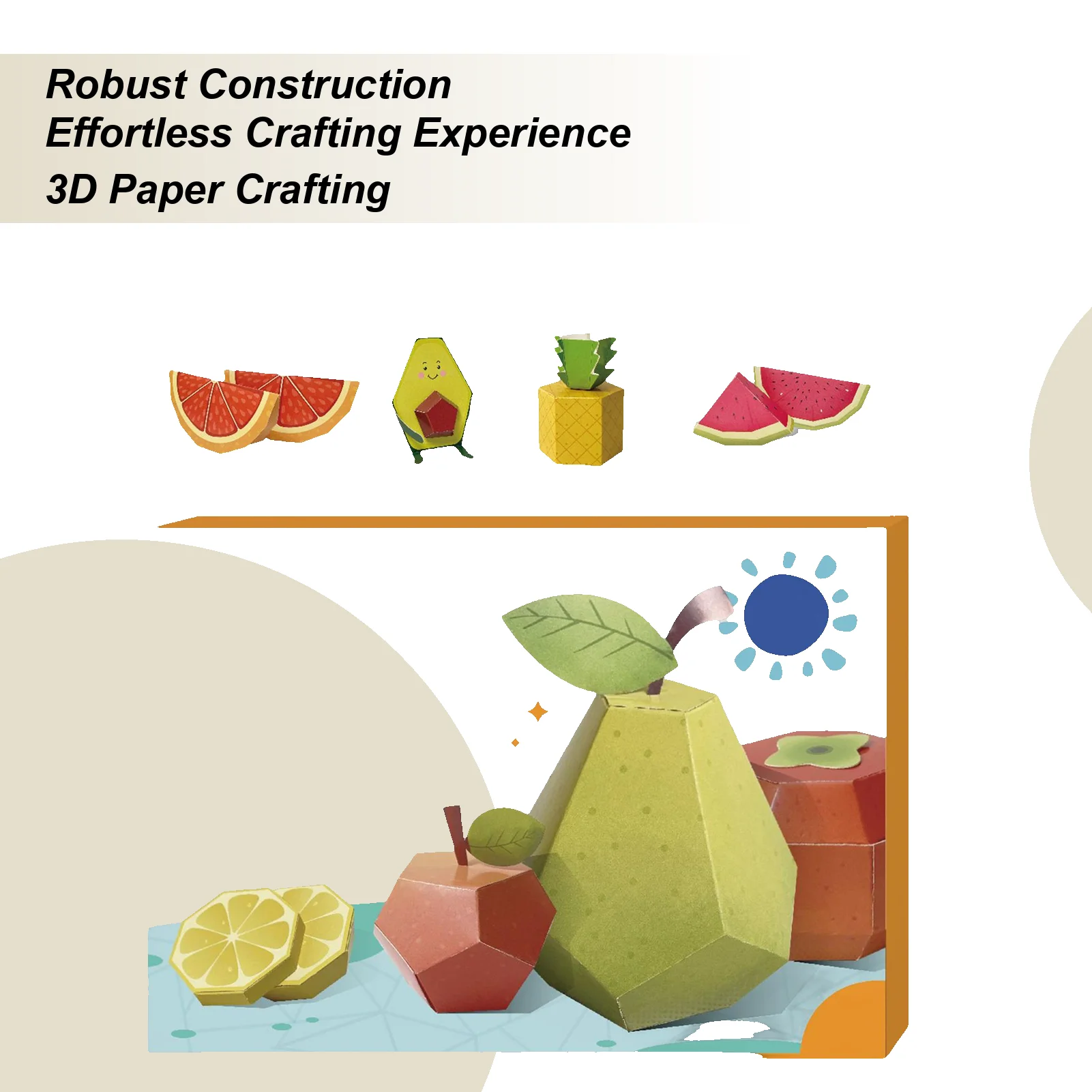 Paper Craft Kit 3D Paper Folding Book Educational Craft Project Set For Teens Beginners Enthusiasts Classroom School Home Girls