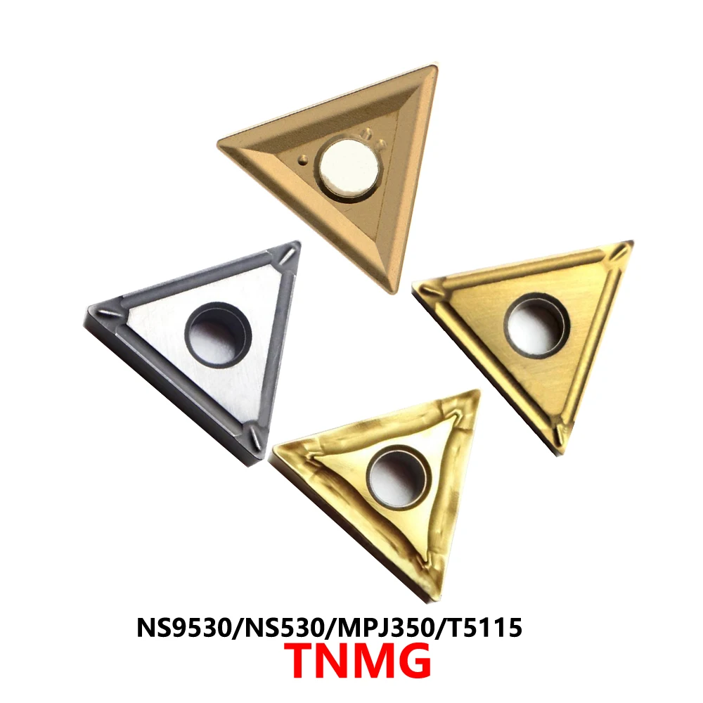 

Оригинальный TNMG160402 TNMG160404 TNMG160408 TNMG160416 11 37 38 NS9530 NS530 T5115 Твердосплавные вставки Лезвие для инструмента с ЧПУ TNMG 1604 Резак