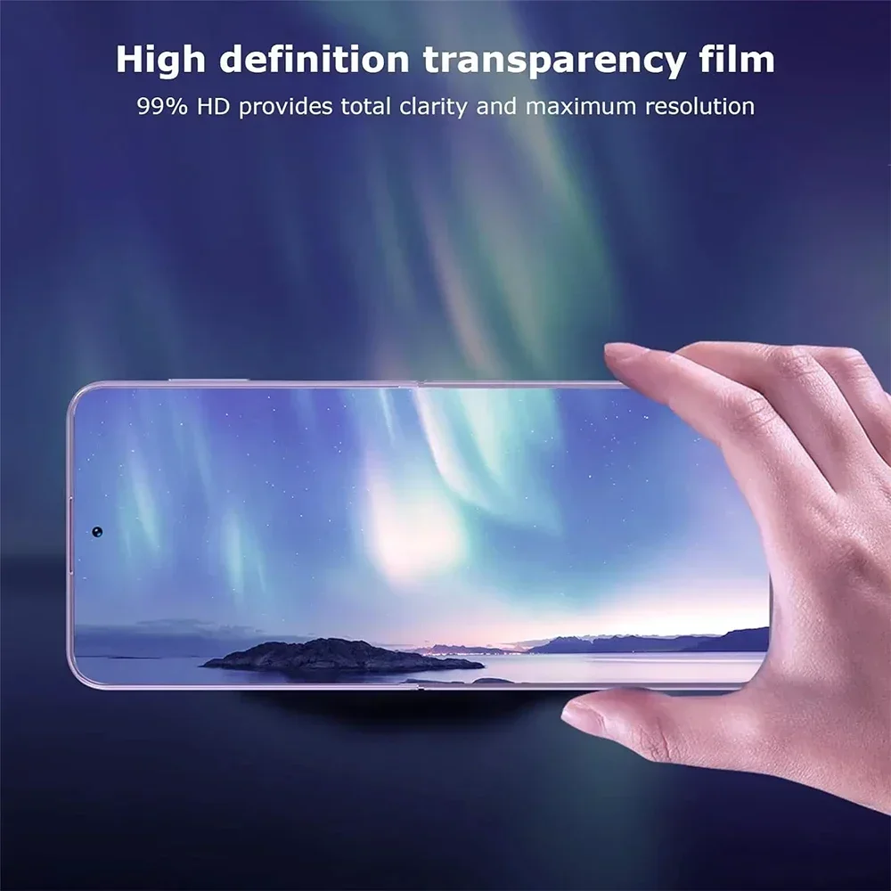 Filme de Hidrogel Flexível para Google Pixel 9, 9 Pro, 9 Pro, 9 XL, Protetores de Tela TPU Macio, Transparente HD, Anti-riscos, Película Protetora