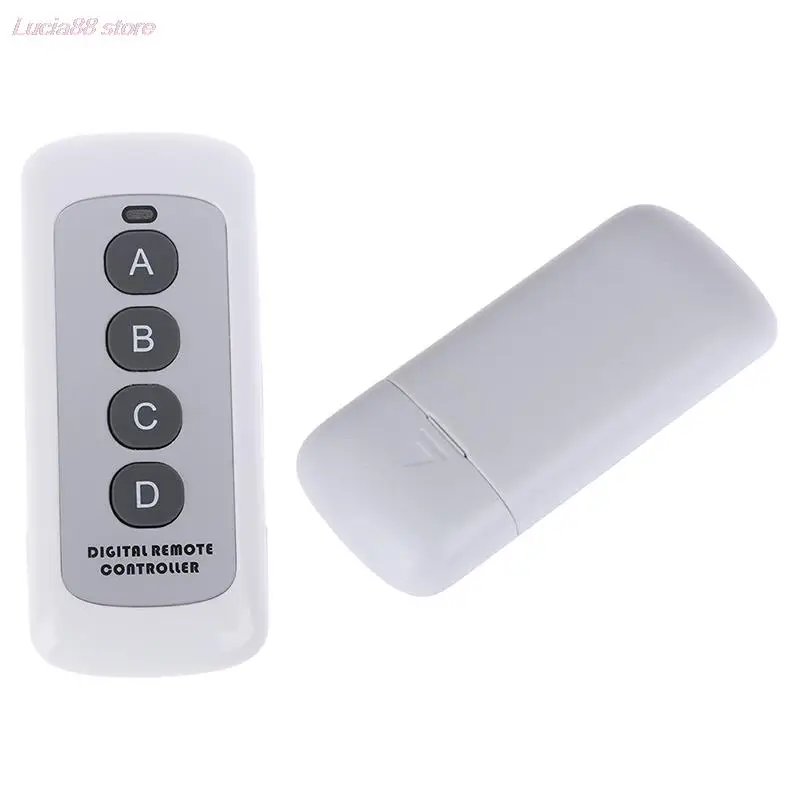 Remote Control Switch RF Transmitter Wireless Key for Smart Home Garage Door Opener Hot 433MHz 4 Button EV1527 Code