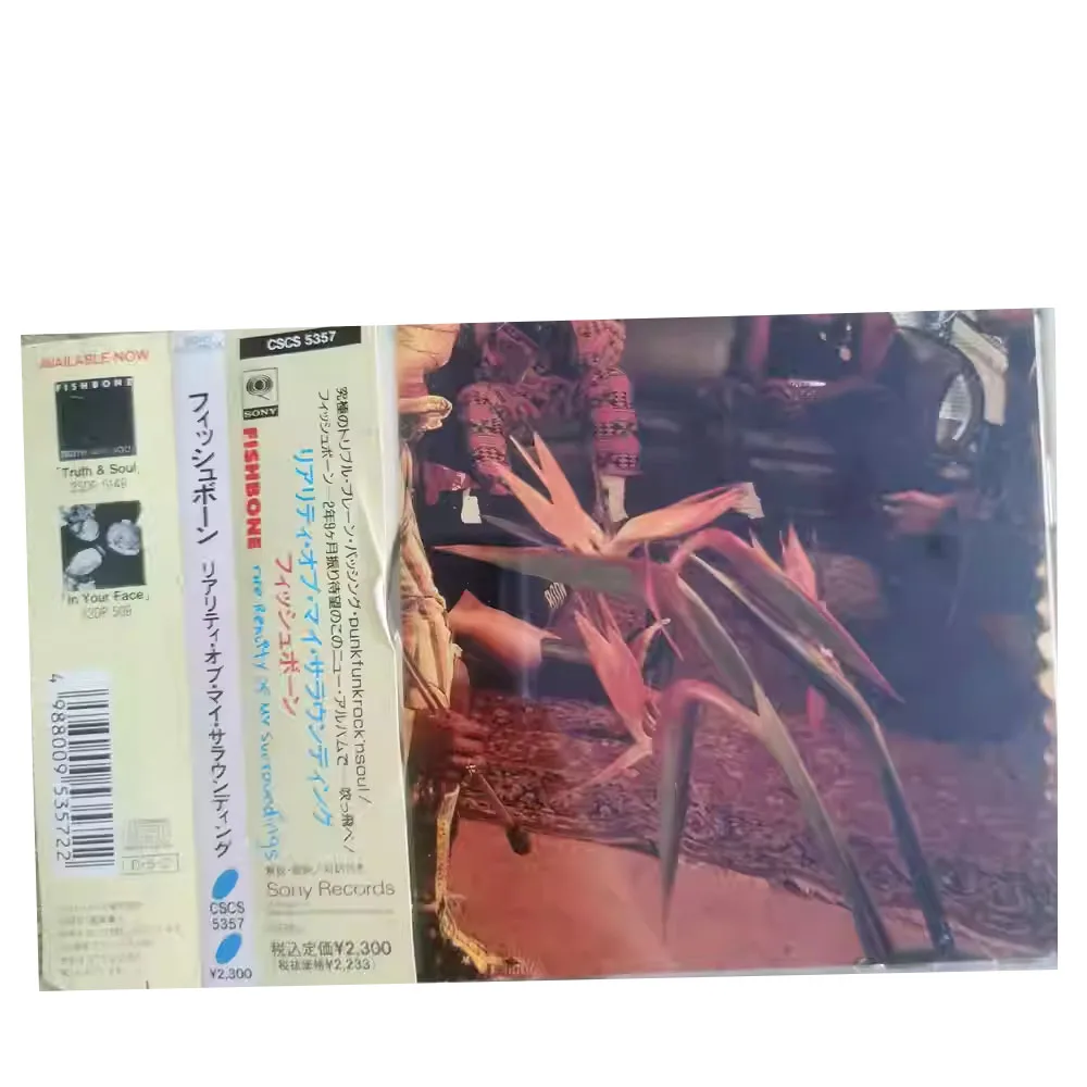 CD Fishbone A Realidade dos Minhas Arpão de Peixe combina o Radical do Punk, o Ritmo do Funk e o Ritmo de Ska. Multi-rock 1990 S.