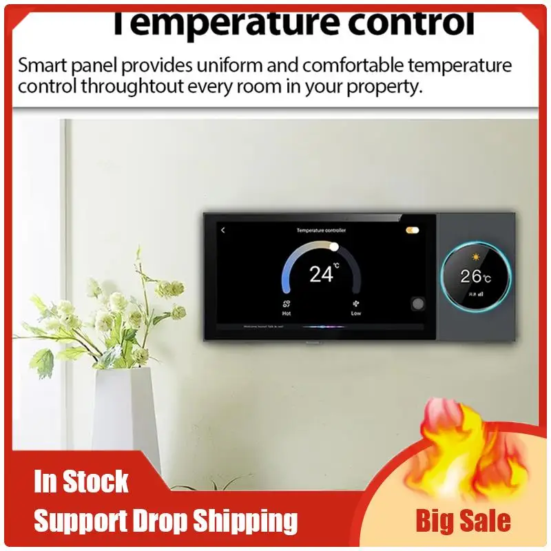 Mejores OFERTAS, Panel de Control Tuya, dispositivos Wifi Zigbee, puerta de enlace Tuya Zigbee integrada en Panel de Control de hogar inteligente Nspanel Tuya de 6 pulgadas