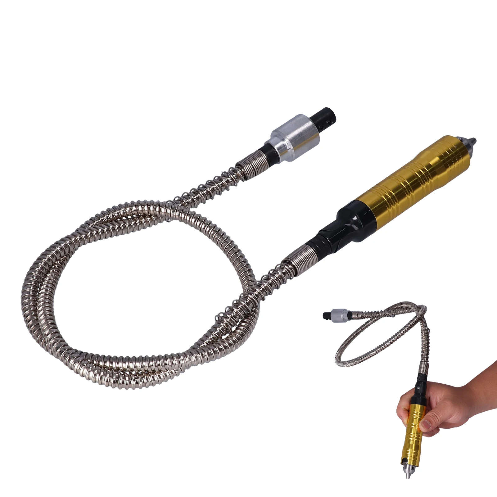 

Grinder Flexible Shaft Extension Cable Chuck Handle Electric Polisher Adapter Accessories