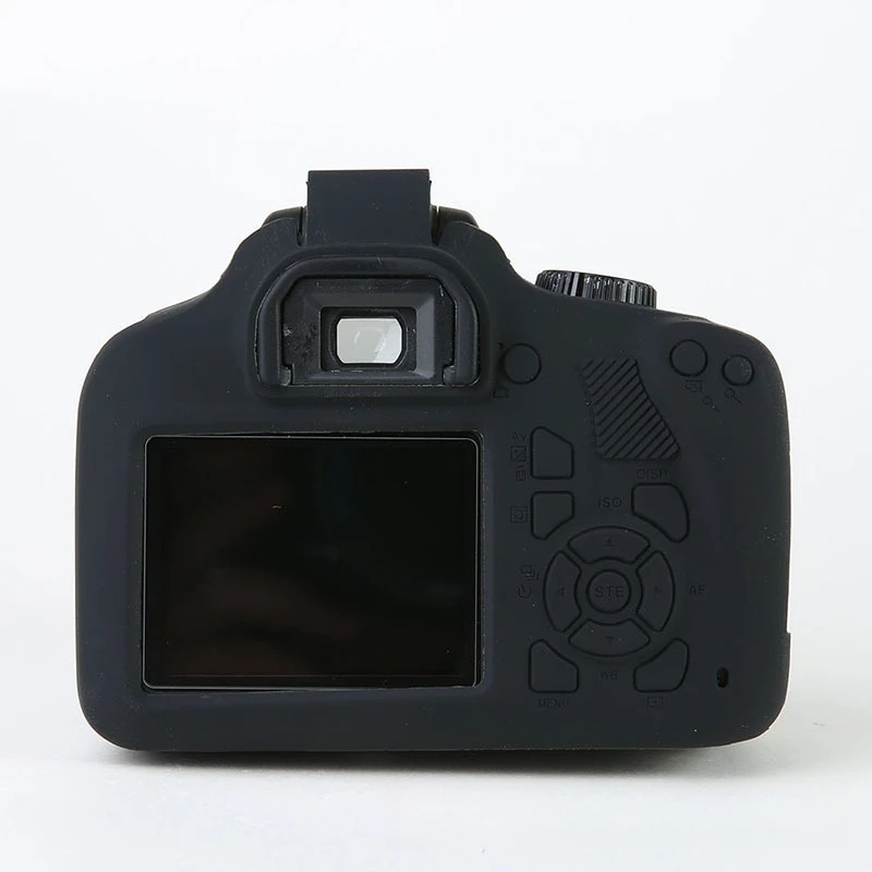 

For Canon EOS 3000D 4000D SLR camera bag 3000D silicone cover Silicone protective cover Waterproof + free tempered film