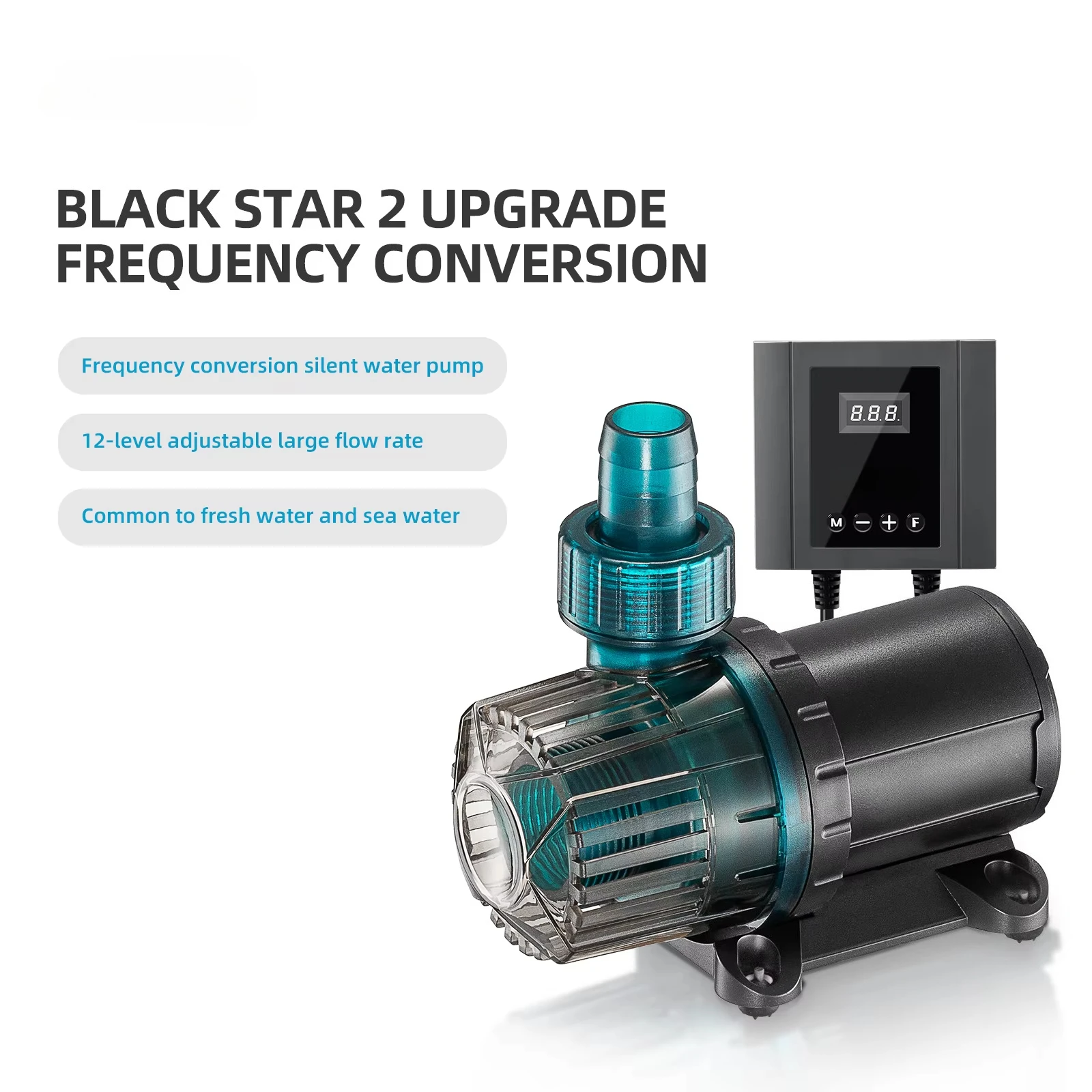 Ultra-quiet Aquarium Accessories tank Submersible Water Pump Fish tank Variable Frequency Pump Pond Pump