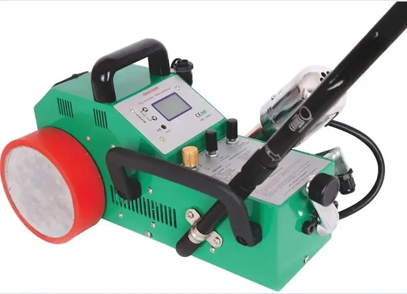 LC-3000C Printing cloth heat stitching machine, automatic running hot air banner PVC waterproof coating seams welding machine