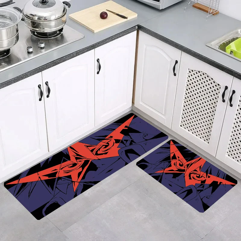 Anime Tengen Toppa Room Mats Carpet Entrance of House Floor Mat Balcony Rugs Kitchen Rug Carpets Home Foot Doormat Door Bathroom