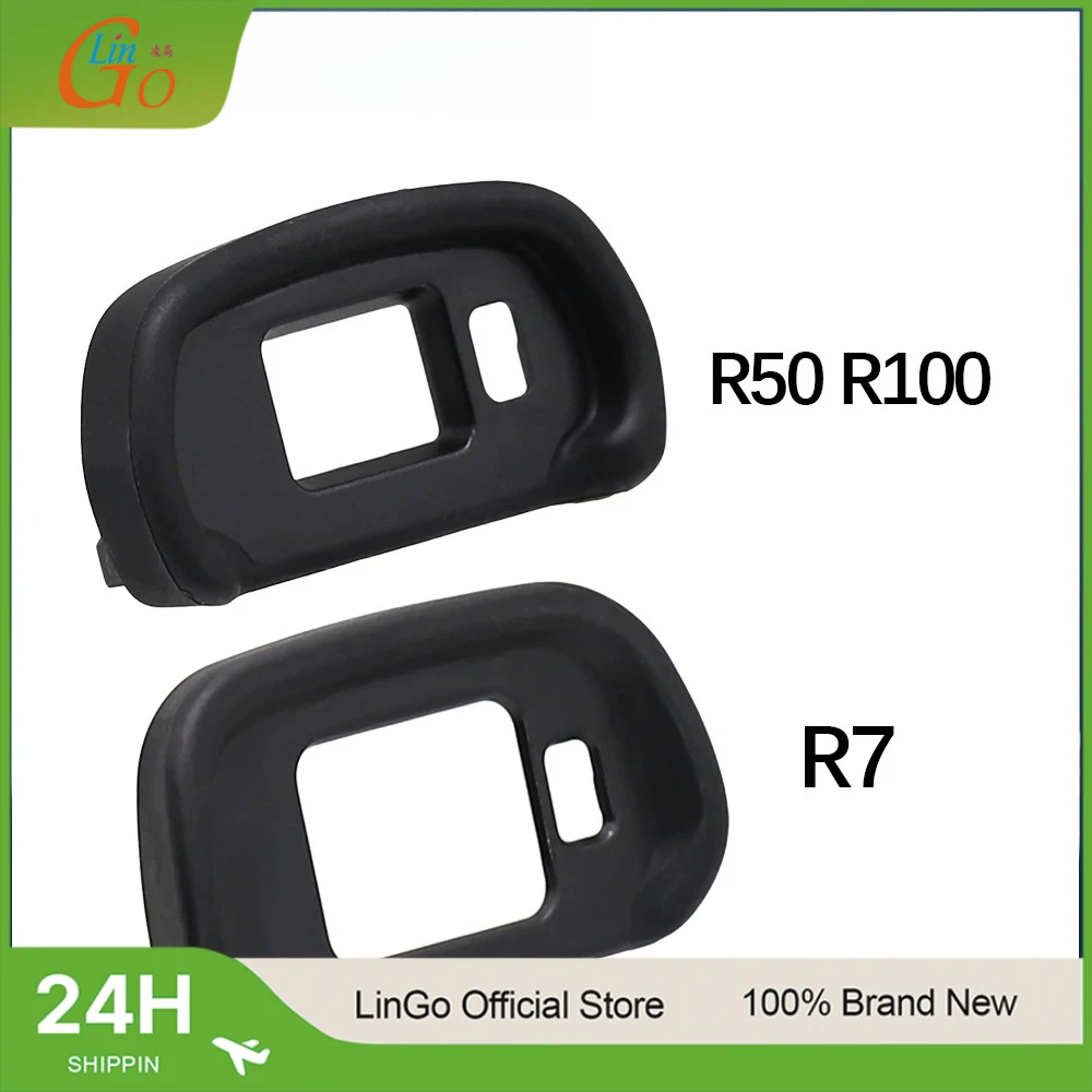 LinGoCamera Eyecup Eyepiece Viewfinder For Canon EOS R7 R50 R100 Eyeshade Eyepiece Cover Replacement Part