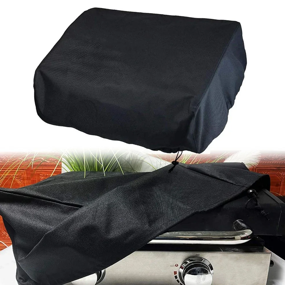 

Waterproof BBQ Grill Protective Cover For 22 Inches Table Top Griddle With Hood Outdoor Cooking Eating Barbecue