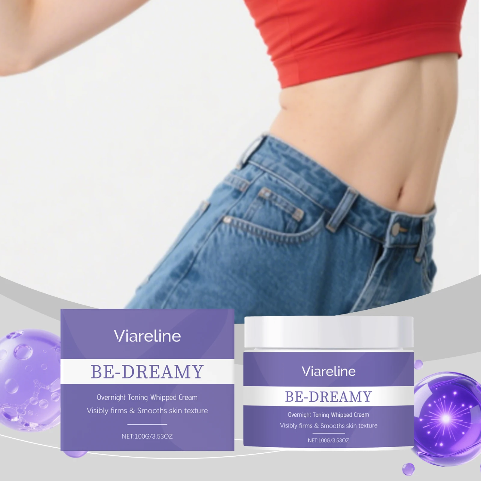 

Body Tightening Care Cream - Deep Hydration & Moisturization, Nourishes Skin, Supports Contour Smoothing, Enhances Elasticity