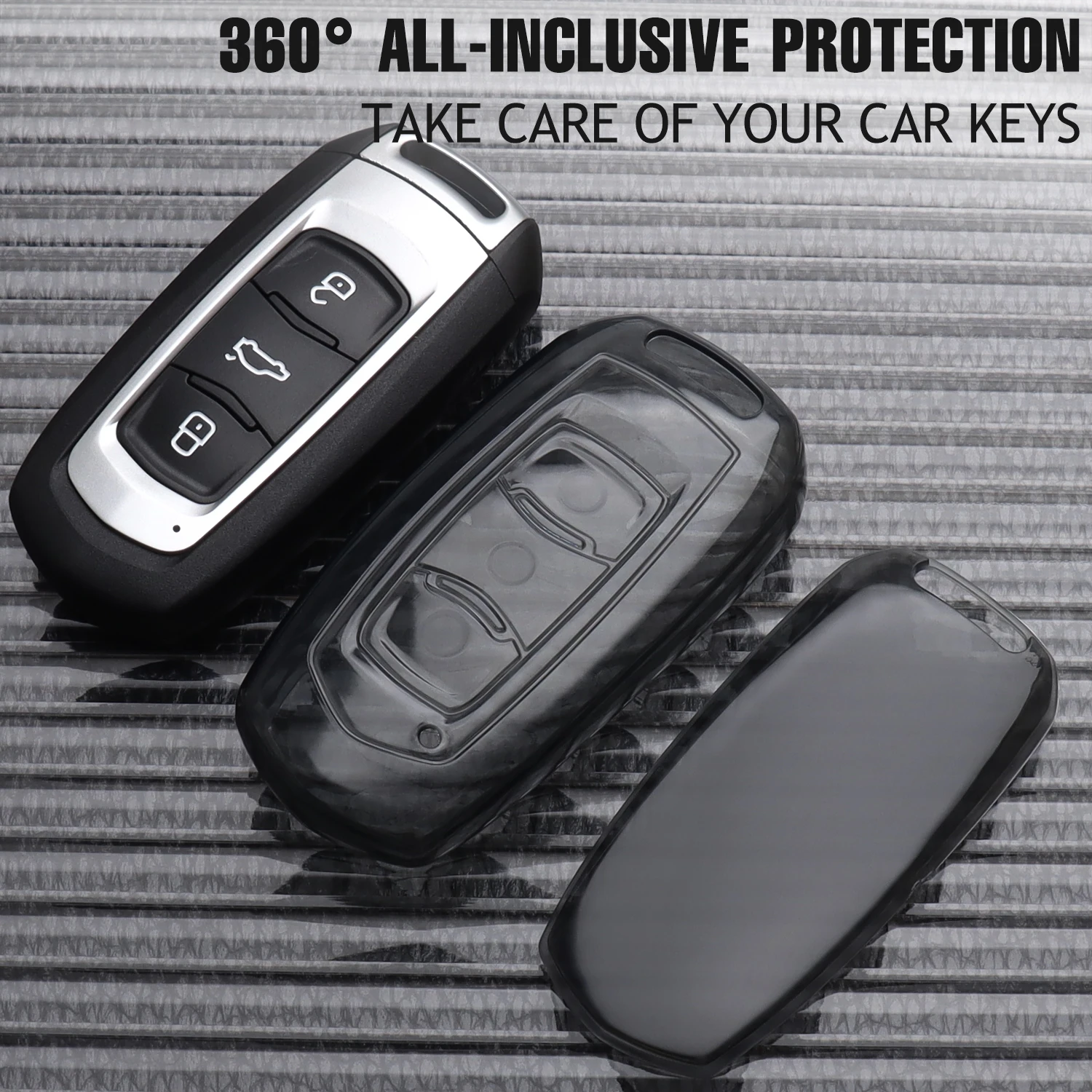 

Transparent Soft TPU Car Remote Key Case Cover for Geely Emgrand X7 Atlas Pro GS GX3 GT GC9 Key Cover Holder Key Caps shell