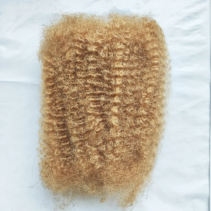30 g/50 g # 27/30/4/Bug 4C Afro Kinky Bulk Human Hair Extensions Geen Inslag Braziliaanse Remy Bulk voor Locs Micro Twist Vlechten Haar