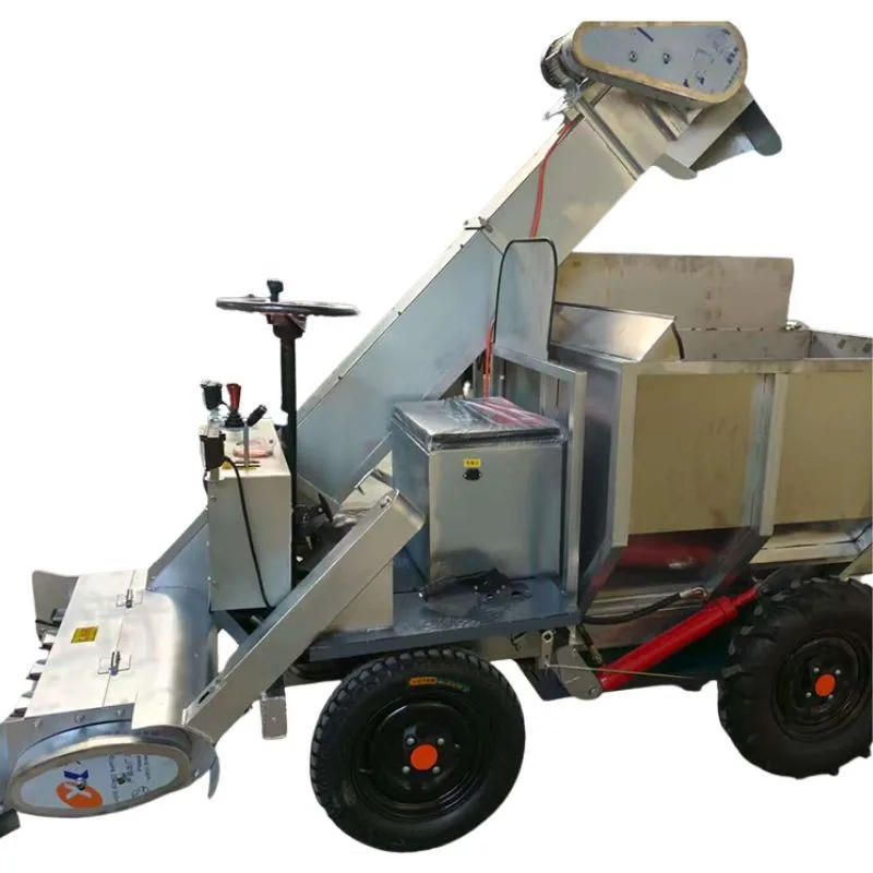 Dry and wet dung truck, beef cattle breeding dung cleaner