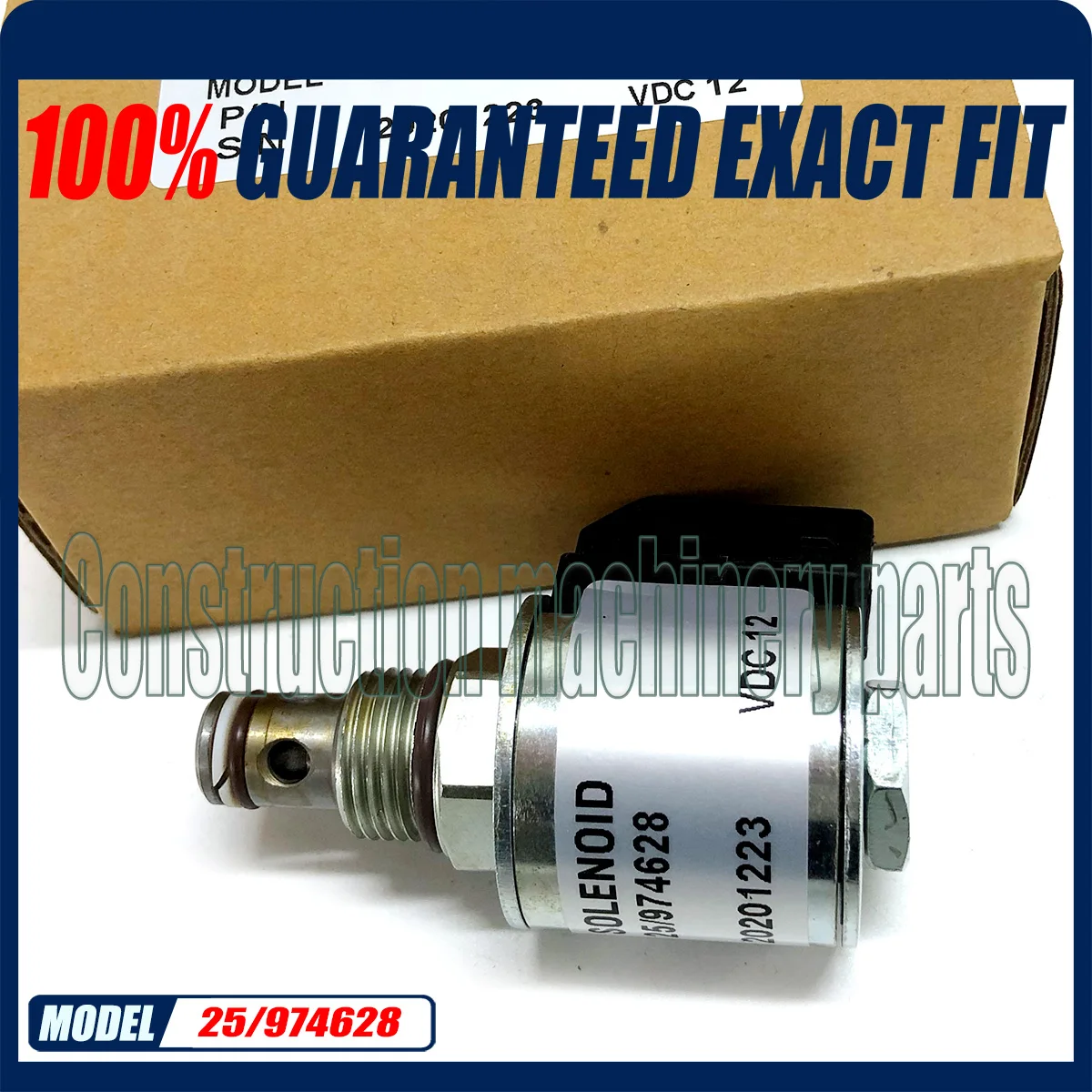 

25/974628 12V 6401312 Solenoid For JCB 3CX 4CX 4C 4DX 25-974628 25974628