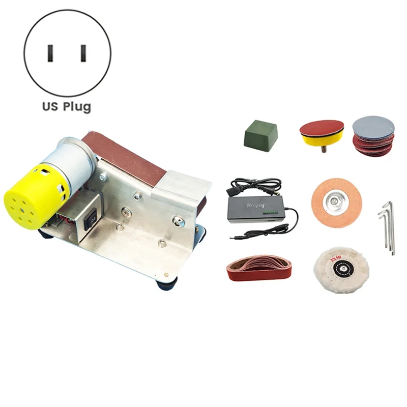 

A7THK-Belt Sander Electric Sanding Polishing Grinding Machine Electric Sanding Belt Sander Knife Grinder Grinder