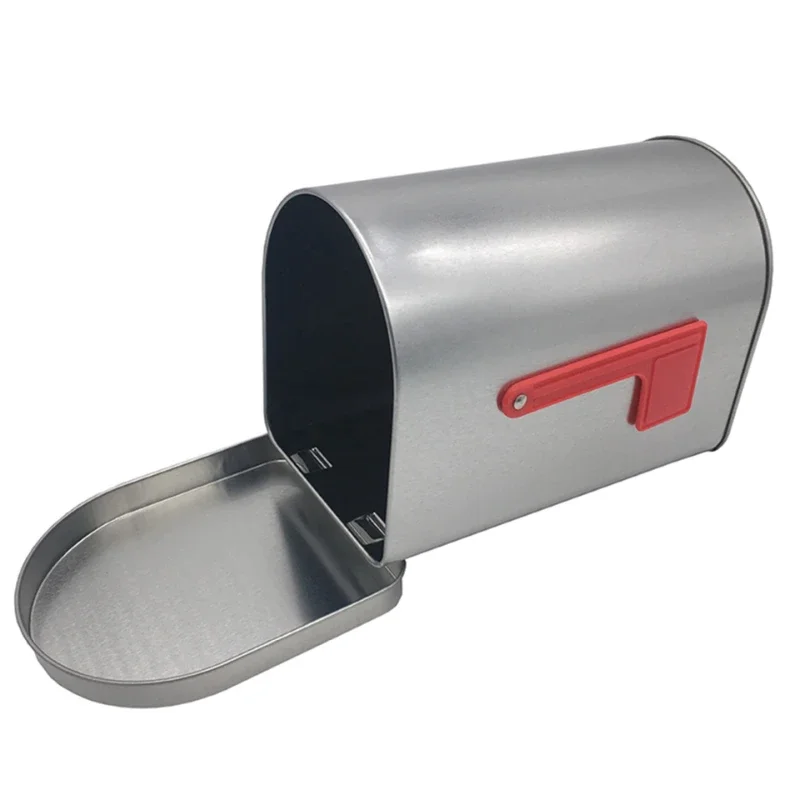 Wall Outdoor Newspaper Magazine Letter Box Residential Parcel Box Gift Mailbox Wholesale Small Mini Metal Post