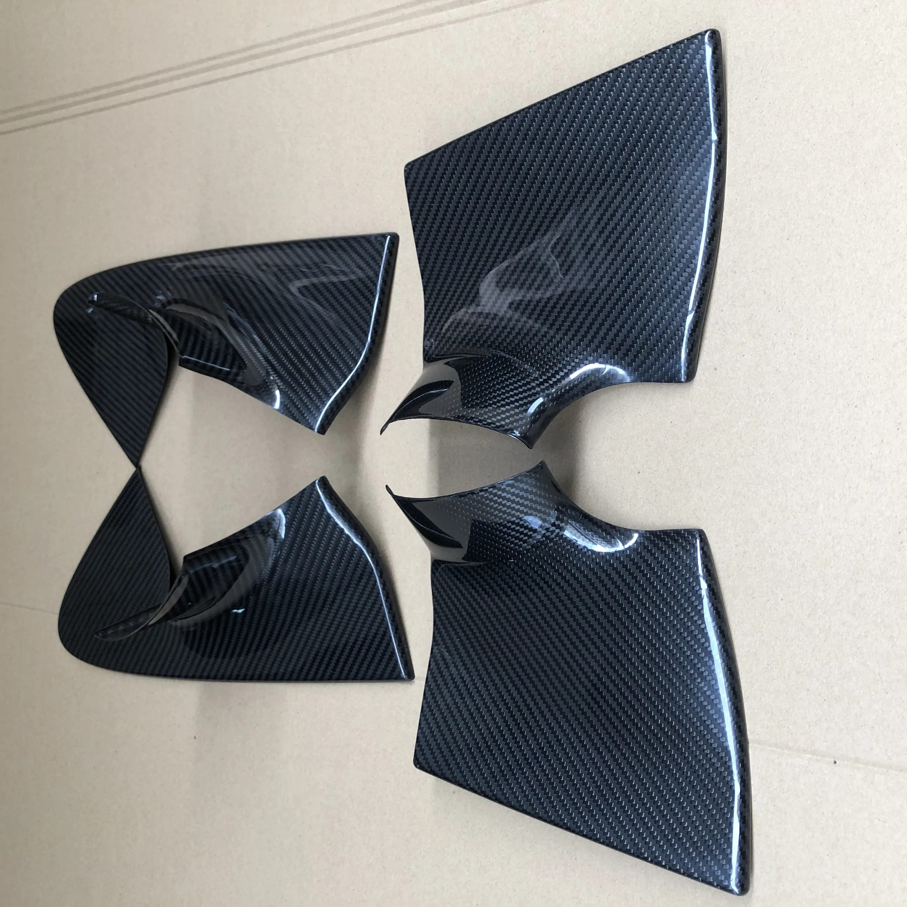 720s용 도어 핸들 커버 드라이 카본 파이버