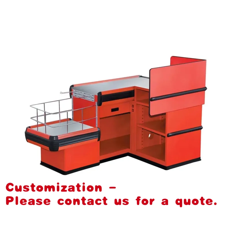 

Кассовый стол для супермаркетов и магазинов у дома, 180*60*86 см, низкая цена, на заказ от производителя