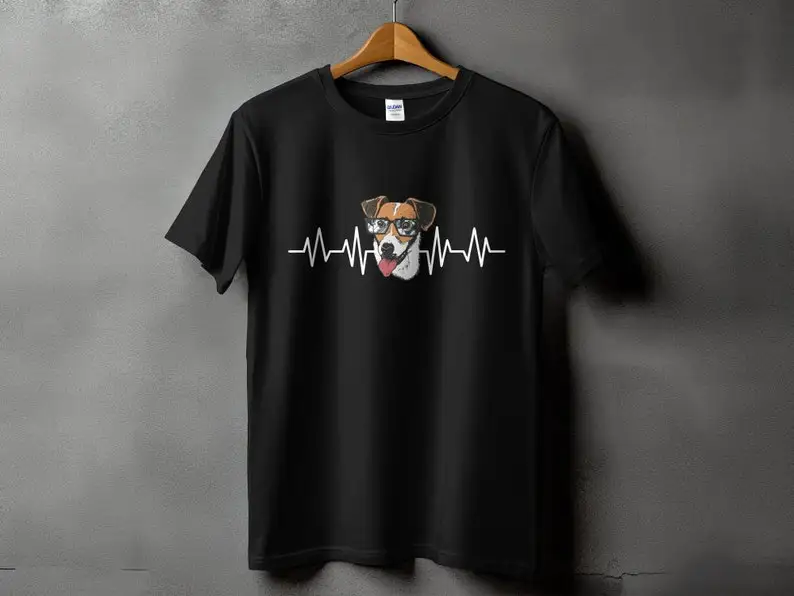 

Dog Heartbeat Tee, Stylish Pet Lover Gift