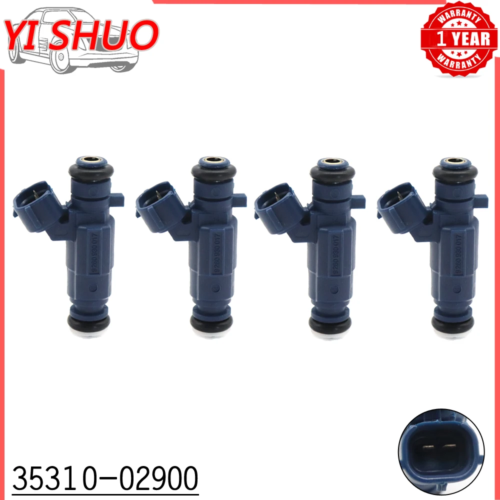 Car 35310-02900 3531002900 Fuel Injector Nozzle For Hyundai Atos MX i10 PA Kia Picanto BA 1.1 2004-2016 9260930017 3531002900