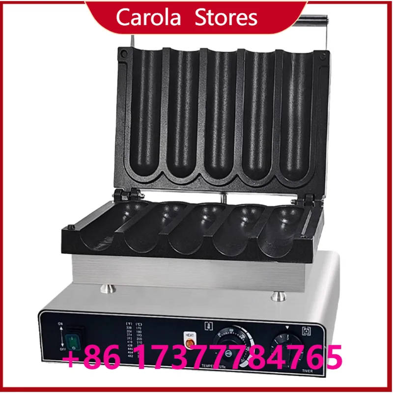 Food tools 5 Grid Chicken Wraps Toaster Barbecue Burrito Baker hine Non-stick Chicken Meat Burrito Heating Roll