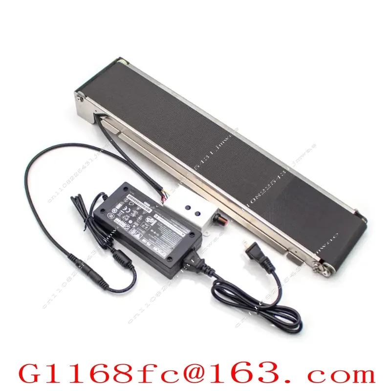 460x85MM DC24V Stainless Steel Mini Conveyor Vending Machine Track Cargo Lane Automatic Conveyor Belt Load 3.5-5KG 35RPM
