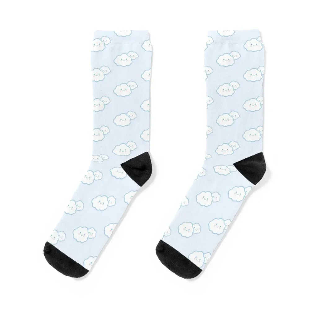 

Happy Clouds Socks Children's moving stockings christmass gift anime Men Socks Luxury Brand Women's