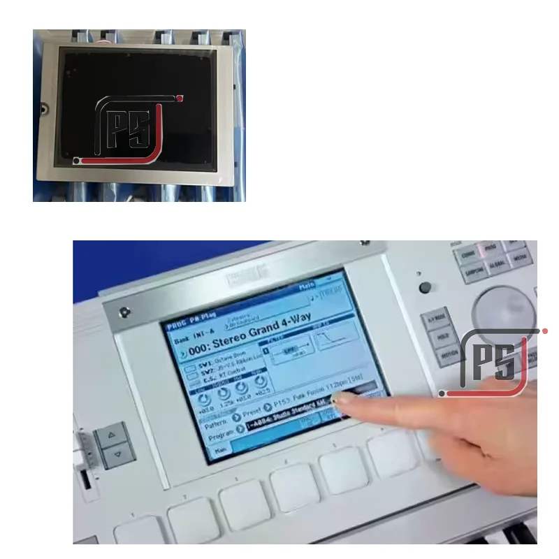 Pantalla LCD Original Korg de 5.7 Pulgadas con Panel Táctil Digitalizador para Reemplazo de Pantalla LCD Korg M3