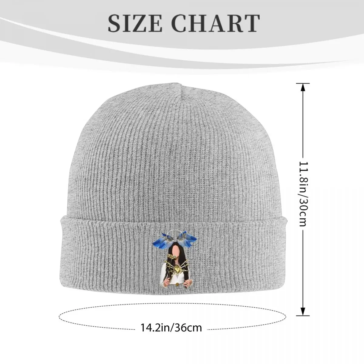 Lana Del Rey Met 2018 Knitted Hat Beanie Autumn Winter Hat Warm Acrylic New Ultraviolence Hip Hop Music Album Cap Men Women