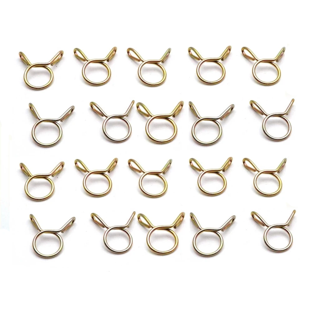 

Automobiles Car Accessories Air Tubing Zinc Plated M5-M14 Fuel Line Hose Clips Water Pipe Hose Clamp Tubing Spring Clamps