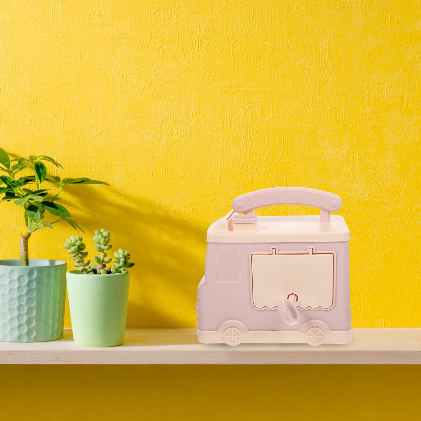 

Lovely Car Piggy Bank for Kids Decorative Coin Container Desktop Saving Box Festive Cute Design Child Money Storage Growth