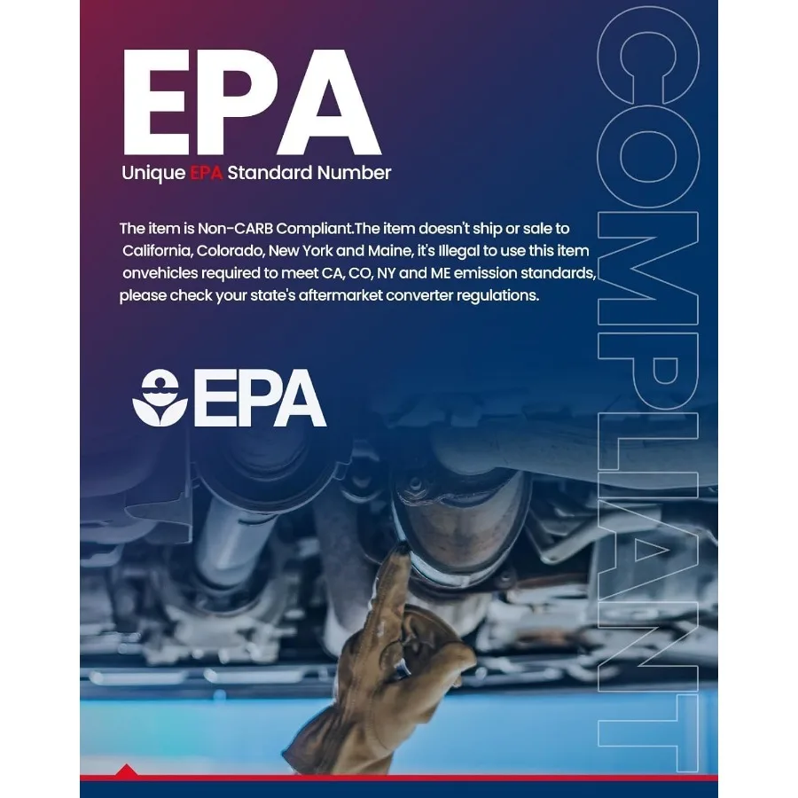 محول حفاز بديل للسيارات مصمم لـ 20002005 Impala و 19972004 Regal مع محرك 3.8L عالي الكفاءة