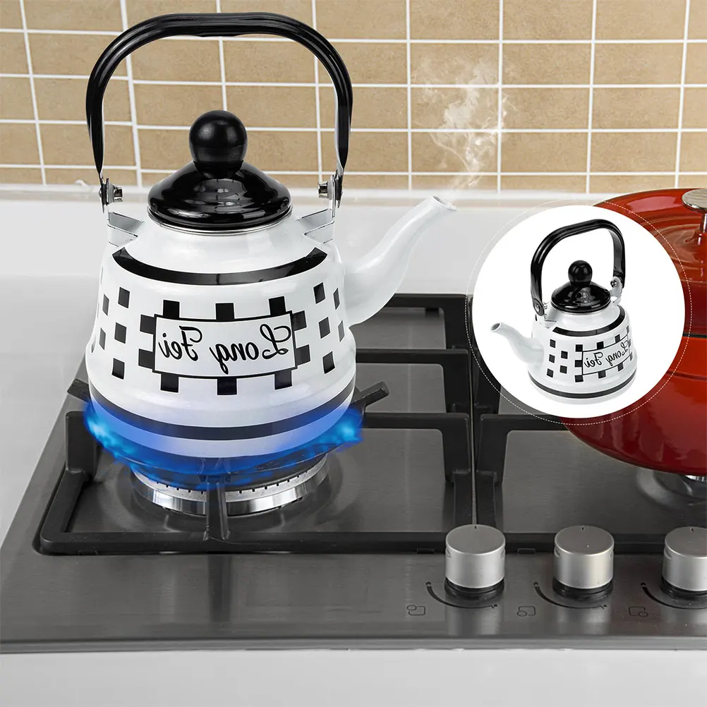 

Stainless Steel Teakettle Multi-Function Thickened Handle Stovetop Kettle For Home Hotel Office Use Fast Heating Kitchen