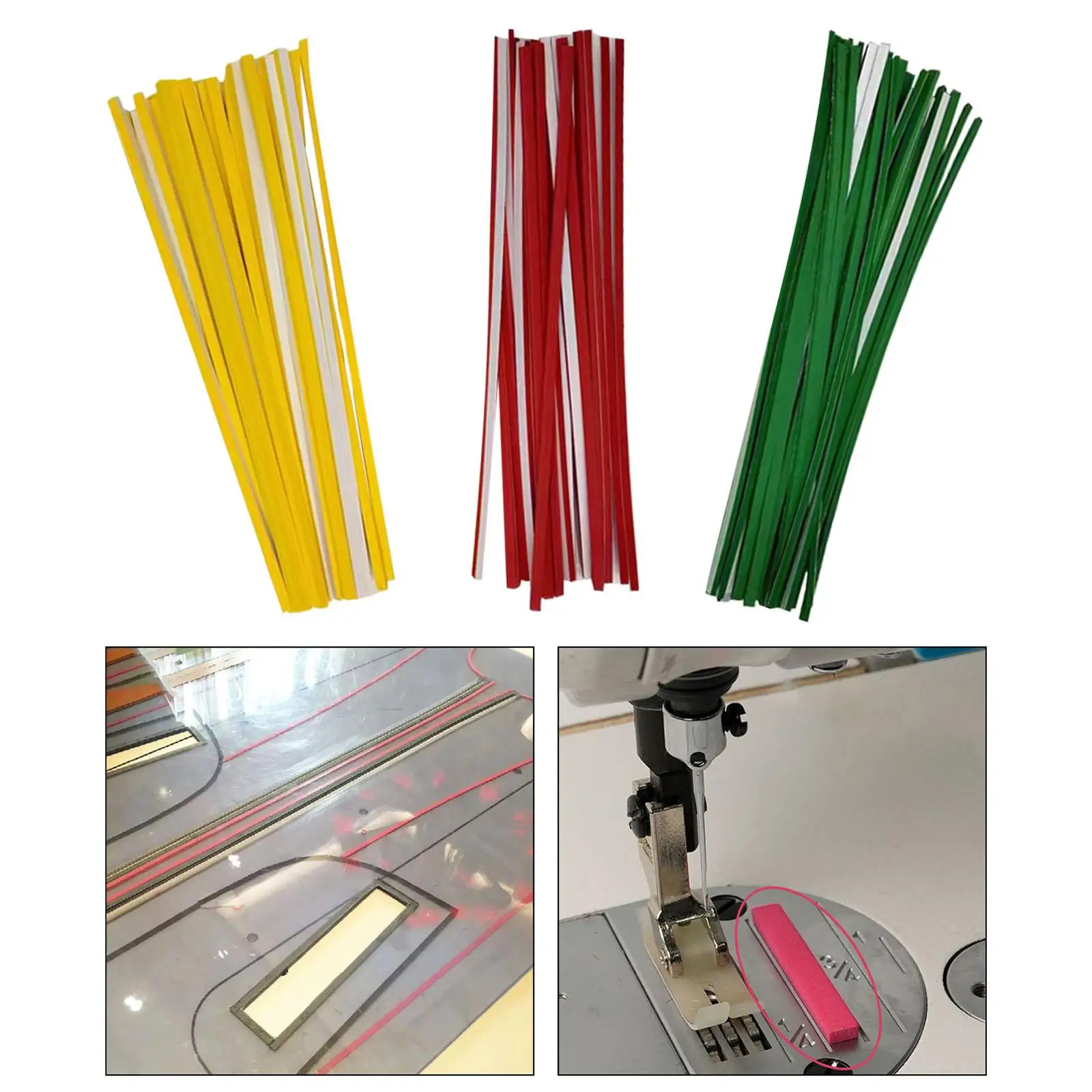 Pattern Making Guide Clothing Template Sponge Strips Seam Guide for Industrial Overlock Machine Use