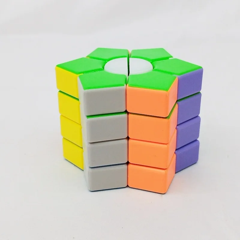 [Wisdom] Speciale vorm puzzelkubus Zeshoekige ster Vierlaagse magische kubus Hoge orde Hoge moeilijkheidsgekinderen Puzzelspeelgoed Geschenken
