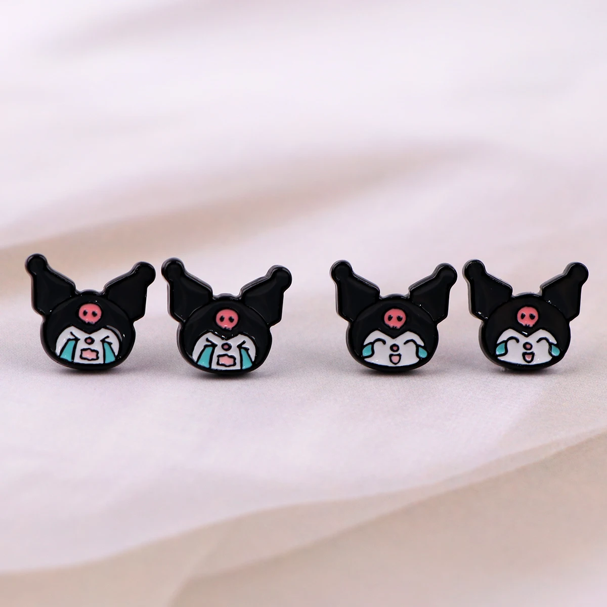 Kawaii Anime Cute Cat Earrings for Women Cartoon Studs Earrings Cosplay Accessories Piercing Ear jewelry Toys Gift