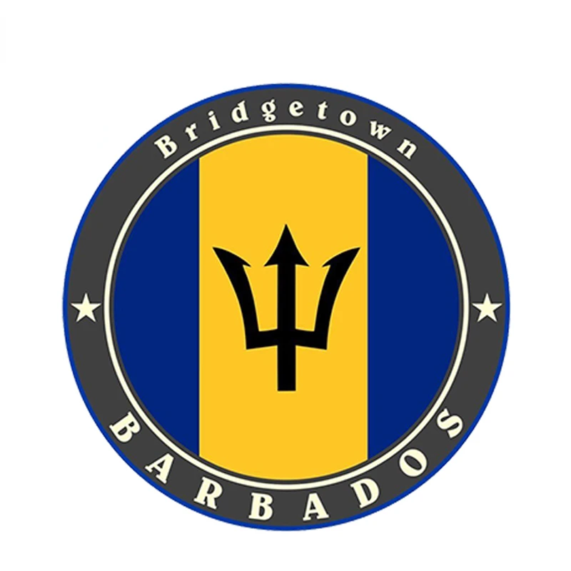 

Car Sticker Barbados Vinyl Sticker Laptop Travel Luggage Waterproof Car Styling Decal Accessories