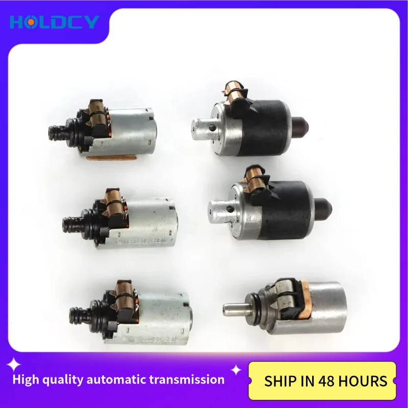 

1402770035 1402770098 6PCS 722.6 Solenoids 5-Speed 722.6 Automatic Transmission Fit Mercedes Benz Tested Solenoid Valve