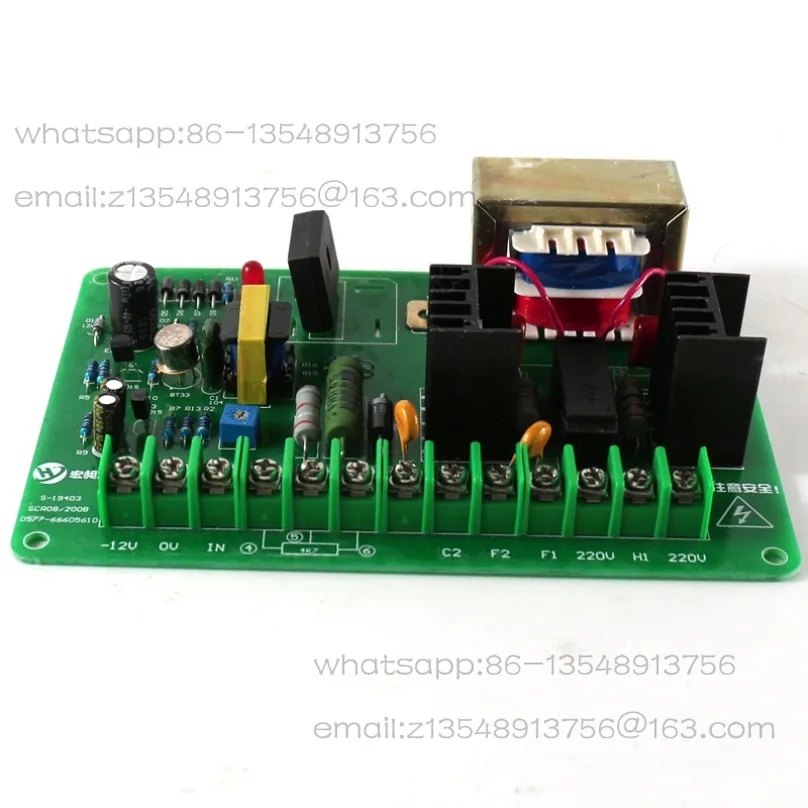 SCR08/200B DC motor speed board supports 400W motor displacement photoelectric control bag making speed regulation