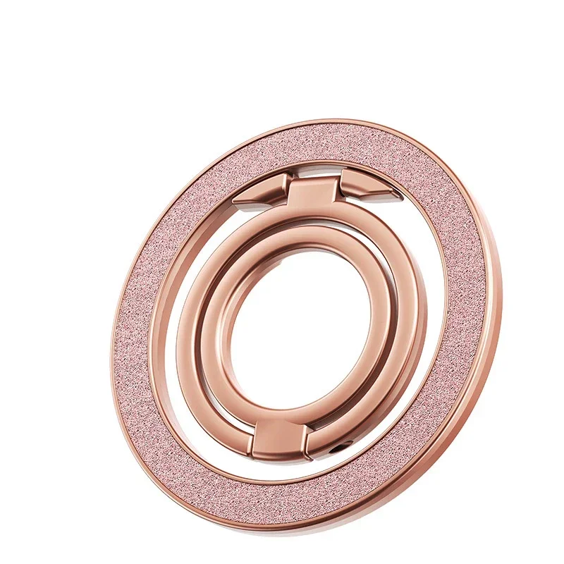 

Magnetic Mobile Phone Holder for Magsafe Cellphone Grip Double Sided Magnetic Mount 360° Rotation Folding Phone Ring Holder