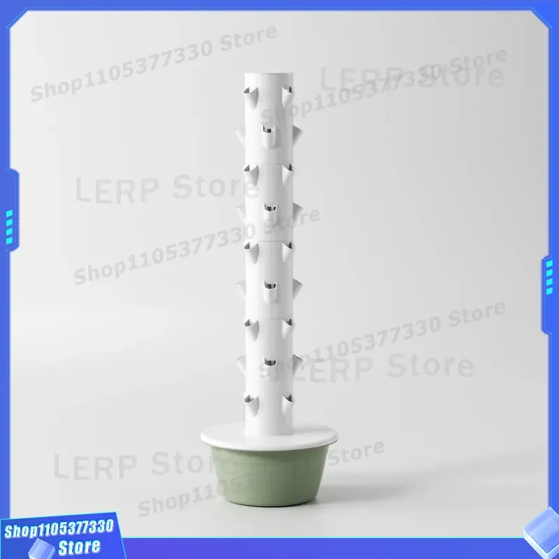 9 Tier Hydroponic Growing System Vertical Garden Tower Kit With Water Pump For Home Indoor Plant Cultivation Soilless Farming