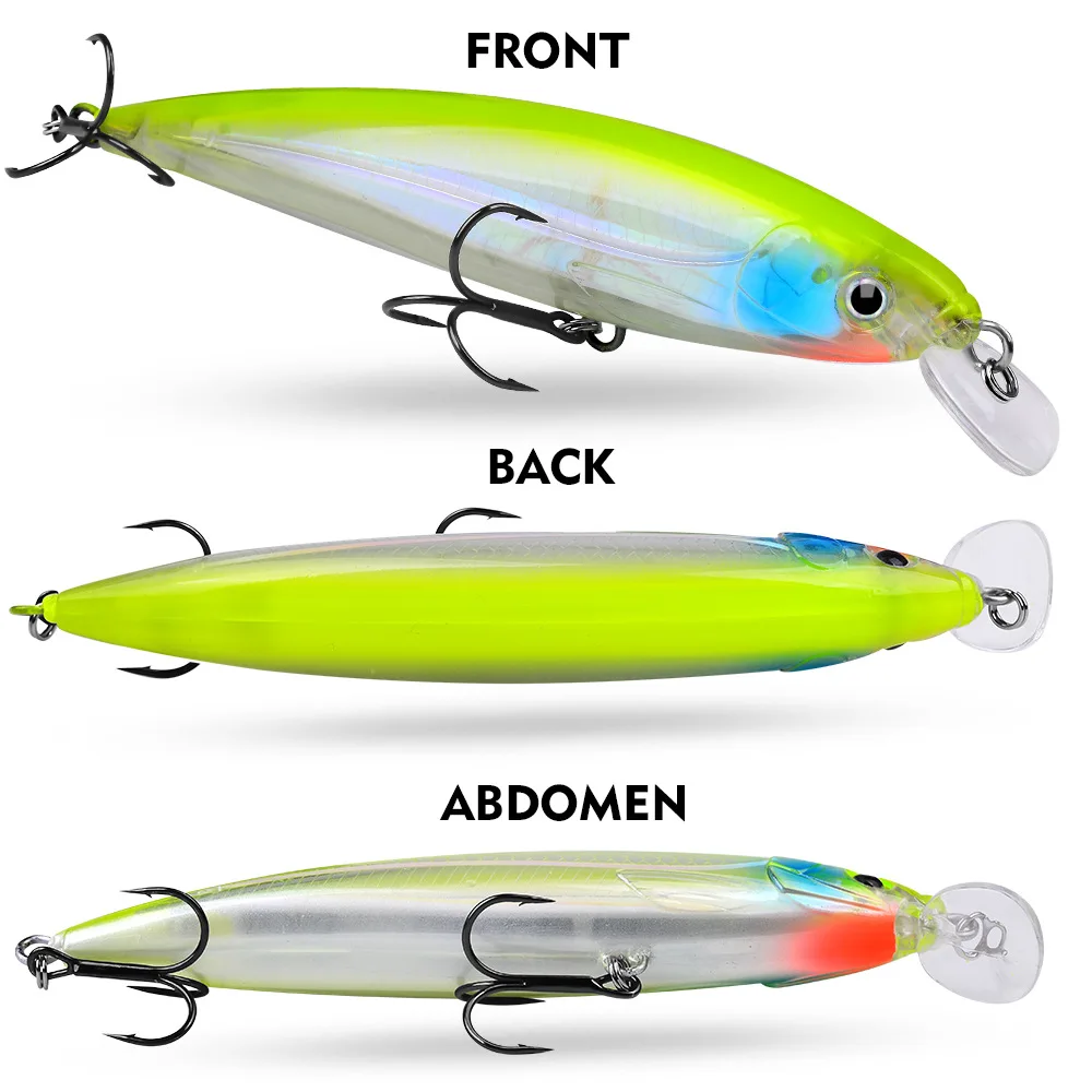 1 Stück schwimmender Jig-Köder 16cm 40g, biomimetischer Köder, weitwurffähiger schwimmender Minnow-Hartköder, Kunststoff-Wobbler, Angelzubehör – Detail 4