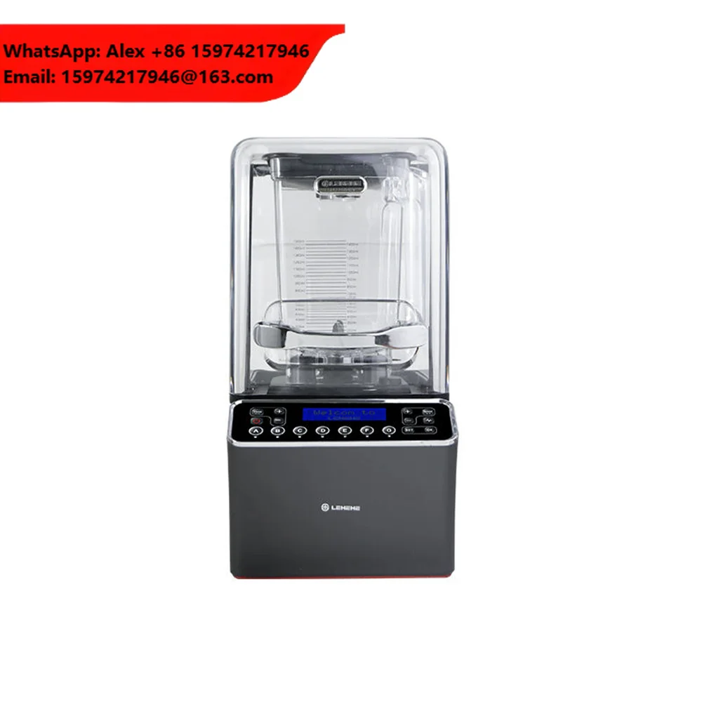 100% High Quality Commercial Electric Blender With Sound Cover /Industrial Blender With Silent Proof