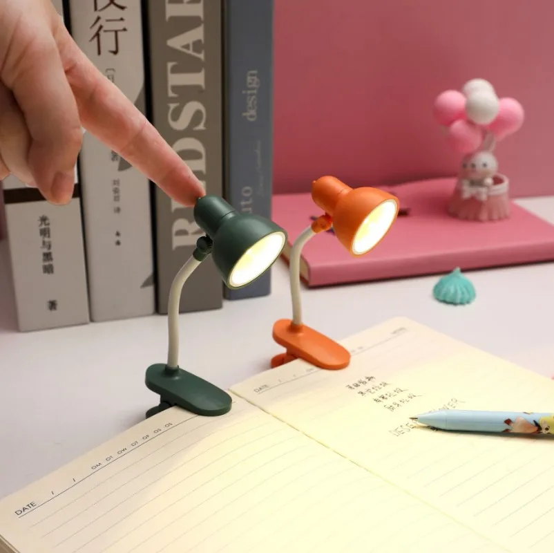 

Mini Book Light Foldable Table Desk Book Reading Lamp for Home Room Computer Notebook Laptop Night Lights Eye Protections Lamp