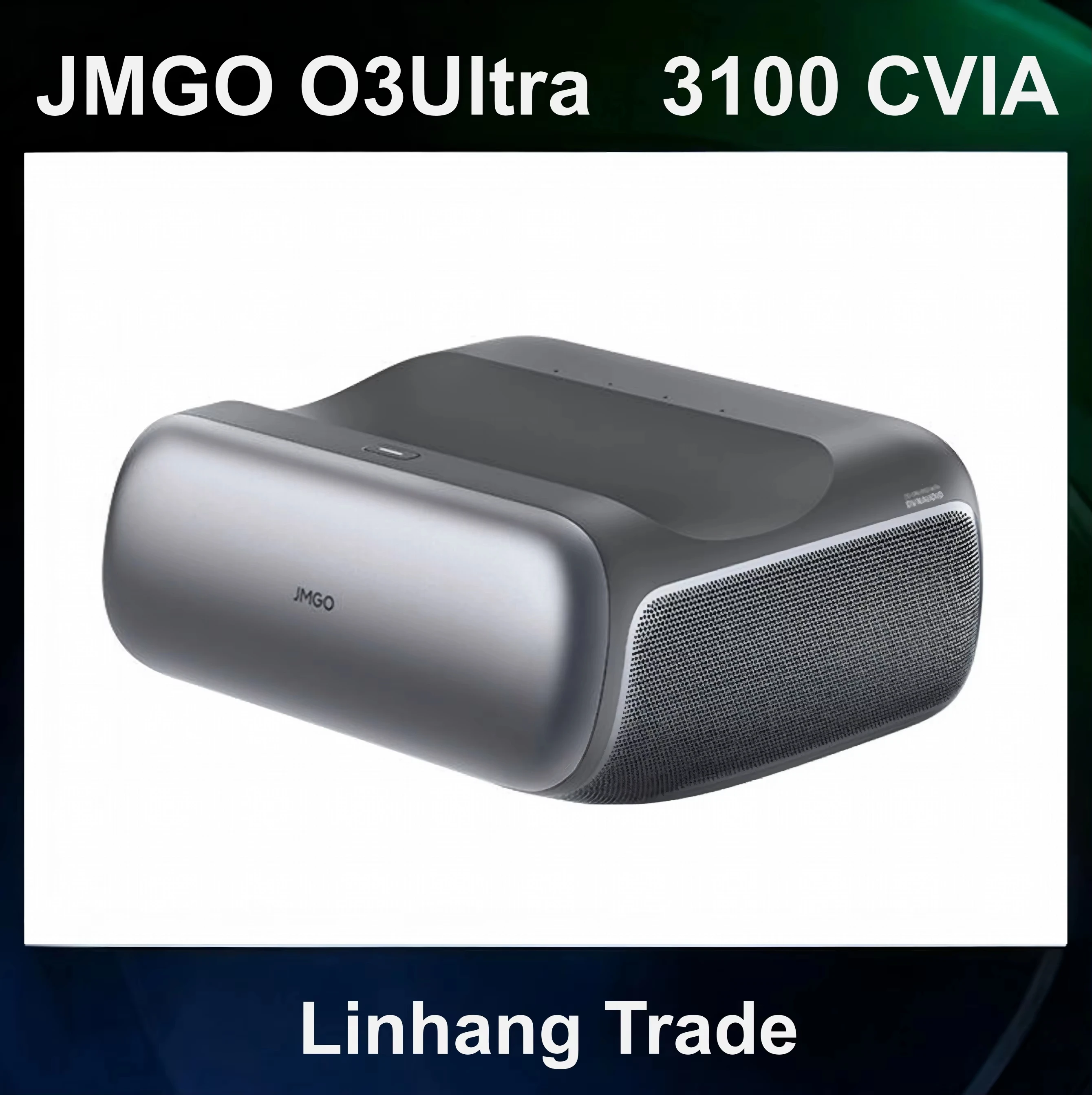 

JMGO O3 Ультракороткофокусный трехцветный 4K 3D проектор со встроенной ОС Bonfire 7, 3100 люмен, для домашнего кинотеатра, беспроводной, для мобильных телефонов, DLP